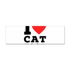 I Love Cat Food Sticker Bumper (10 Pack) by ilovewhateva