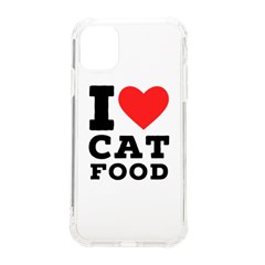 I Love Cat Food Iphone 11 Tpu Uv Print Case by ilovewhateva