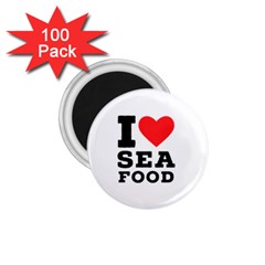 I love sea food 1.75  Magnets (100 pack) 