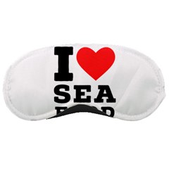 I Love Sea Food Sleeping Mask by ilovewhateva