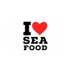 I love sea food Satin Wrap 35  x 70 