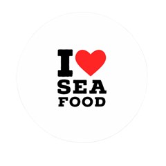 I love sea food Mini Round Pill Box (Pack of 5)