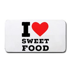 I Love Sweet Food Medium Bar Mat by ilovewhateva