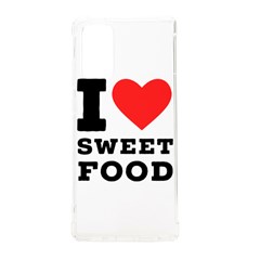 I Love Sweet Food Samsung Galaxy Note 20 Tpu Uv Case by ilovewhateva