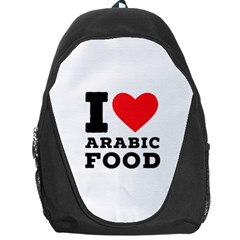 I Love Arabic Food Backpack Bag by ilovewhateva