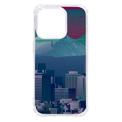 The Sun City Tokyo Japan Volcano Kyscrapers Building Iphone 14 Pro Tpu Uv Print Case by Grandong