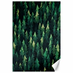 Forest Illustration Canvas 12  X 18  by Grandong