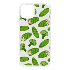 Vegetable Pattern With Composition Broccoli Iphone 13 Tpu Uv Print Case by Grandong