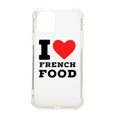 I Love French Food Iphone 11 Pro 5 8 Inch Tpu Uv Print Case