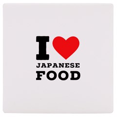 I love Japanese food UV Print Square Tile Coaster 