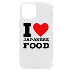 I love Japanese food iPhone 13 mini TPU UV Print Case Front