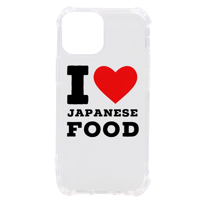 I love Japanese food iPhone 13 mini TPU UV Print Case