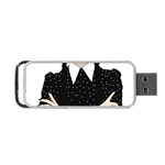 Wednesday addams Portable USB Flash (Two Sides) Front