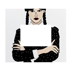 Wednesday Addams White Wall Photo Frame 5  X 7  by Fundigitalart234