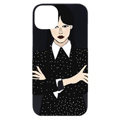 Wednesday Addams Iphone 14 Plus Black Uv Print Case by Fundigitalart234