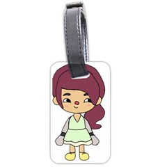 Toca life self made character  Luggage Tag (one side)