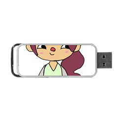 Toca life self made character  Portable USB Flash (Two Sides)