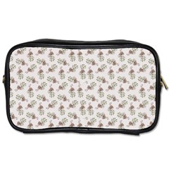 Warm Blossom Harmony Floral Pattern Toiletries Bag (two Sides) by dflcprintsclothing