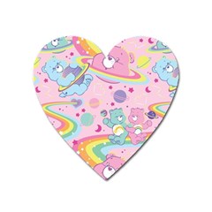 Bears Kawaii Pattern Heart Magnet