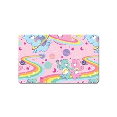 Bears Kawaii Pattern Magnet (name Card) by Cowasu