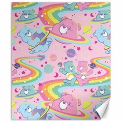 Bears Kawaii Pattern Canvas 8  X 10 