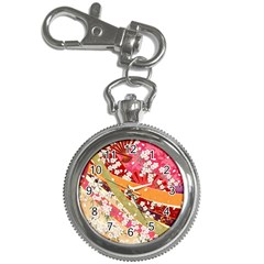 Japanese Kimono Pattern Key Chain Watches