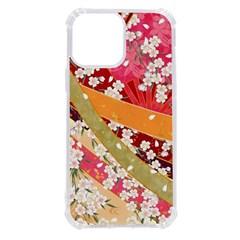 Japanese Kimono Pattern Iphone 13 Pro Max Tpu Uv Print Case by Cowasu