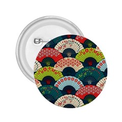 Japanese Fans Bright Pattern 2 25  Buttons