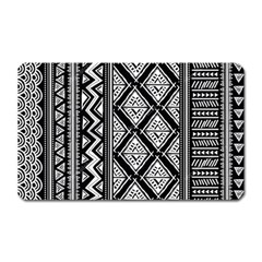 Tribal African Pattern Magnet (rectangular) by Cowasu