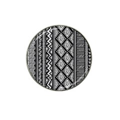 Tribal African Pattern Hat Clip Ball Marker (4 Pack)