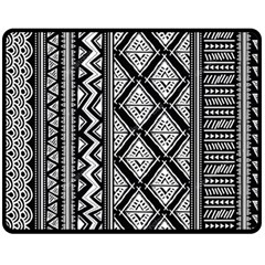 Tribal African Pattern Fleece Blanket (medium)