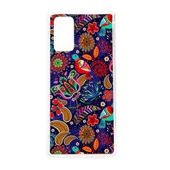 Pattern Colorful Bird Leaf Flower Samsung Galaxy Note 20 Tpu Uv Case by Cowasu