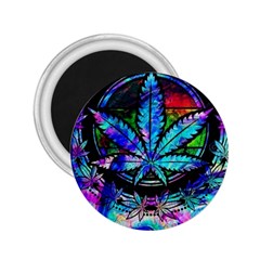 Cannabis Psychedelic 2 25  Magnets