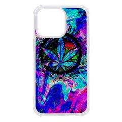 Cannabis Psychedelic Iphone 13 Pro Tpu Uv Print Case by Cowasu