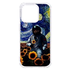 Starry Surreal Psychedelic Astronaut Space Iphone 14 Pro Tpu Uv Print Case by Cowasu