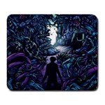 Horror Psychedelic Art Large Mousepad Front