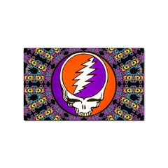 Gratefuldead Grateful Dead Pattern Sticker Rectangular (10 Pack) by Cowasu