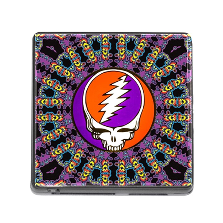 Gratefuldead Grateful Dead Pattern Memory Card Reader (Square 5 Slot)