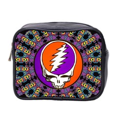 Gratefuldead Grateful Dead Pattern Mini Toiletries Bag (two Sides) by Cowasu