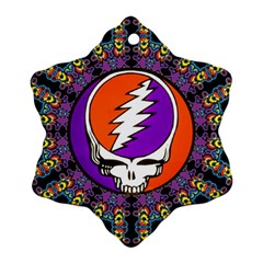 Gratefuldead Grateful Dead Pattern Ornament (snowflake) by Cowasu