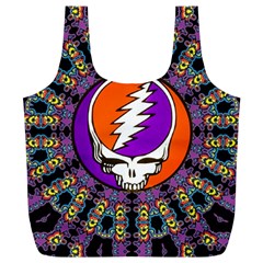 Gratefuldead Grateful Dead Pattern Full Print Recycle Bag (xl) by Cowasu