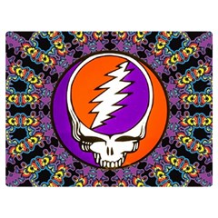 Gratefuldead Grateful Dead Pattern Premium Plush Fleece Blanket (extra Small) by Cowasu