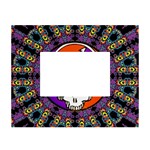 Gratefuldead Grateful Dead Pattern White Tabletop Photo Frame 4 x6  Front