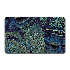 Dark Psychedelic Magnet (rectangular)