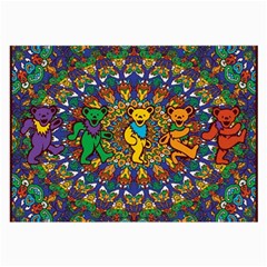 Grateful Dead Pattern Large Glasses Cloth