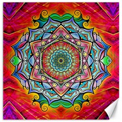 Mandalas Psychedelic Canvas 12  X 12 