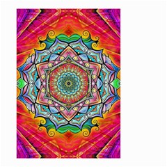 Mandalas Psychedelic Small Garden Flag (two Sides)