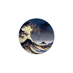 The Great Wave Off Kanagawa Japan Japanese Waves Golf Ball Marker (10 Pack)