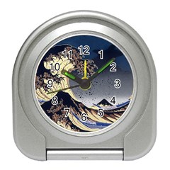 The Great Wave Off Kanagawa Japan Japanese Waves Travel Alarm Clock