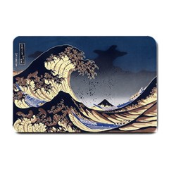 The Great Wave Off Kanagawa Japan Japanese Waves Small Doormat